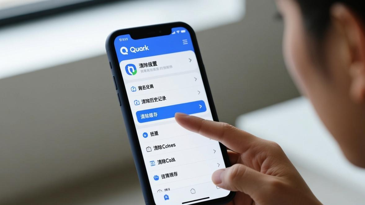 夸克浏览器加载异常转圈页面