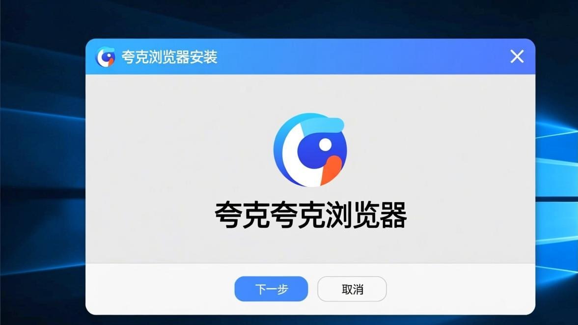 夸克浏览器 Windows 版安装过程截图